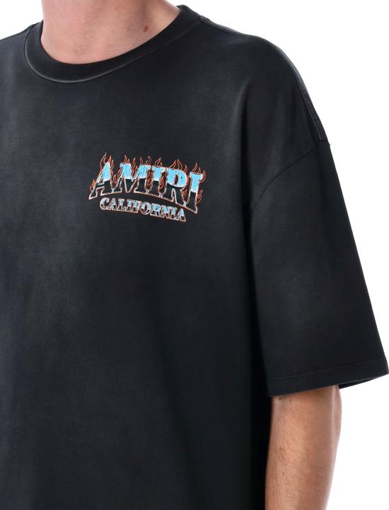 25FW 아미리 반팔 티셔츠 AMJYTE1210BLACK - AMIRI