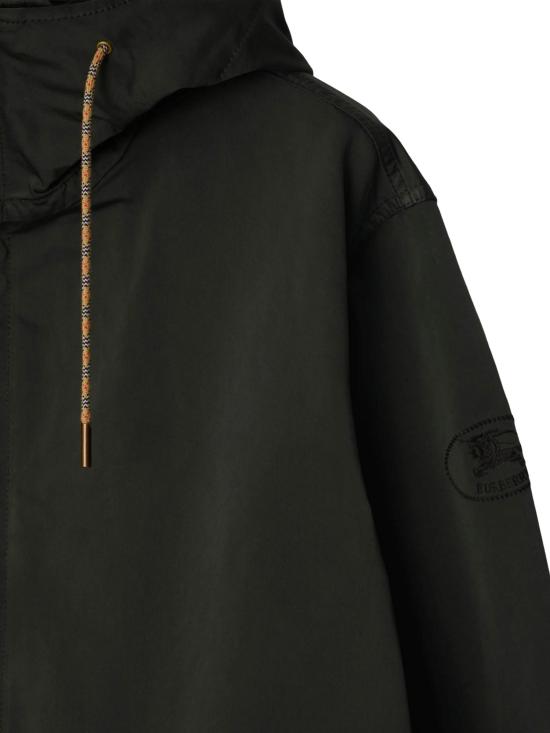 25FW 버버리 나일론 블렌드 파카 8113019C1748 GREEN - BURBERRY