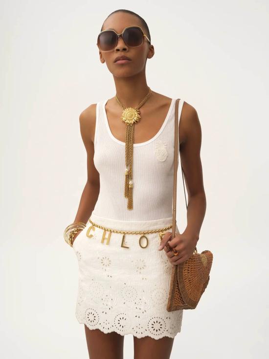 25FW 끌로에 셔츠 CH25AJH12176101 WHITE - CHLOE