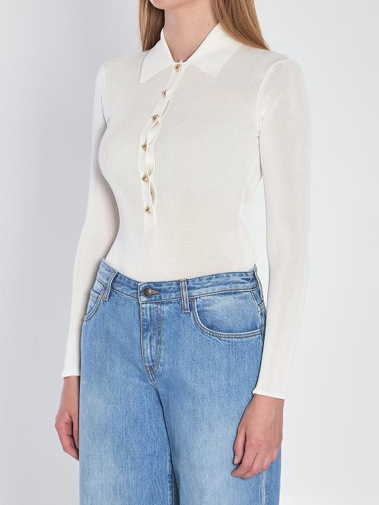 25FW 셀프 포트레이트 블라우스 PF25113TWWHITE - SELF PORTRAIT