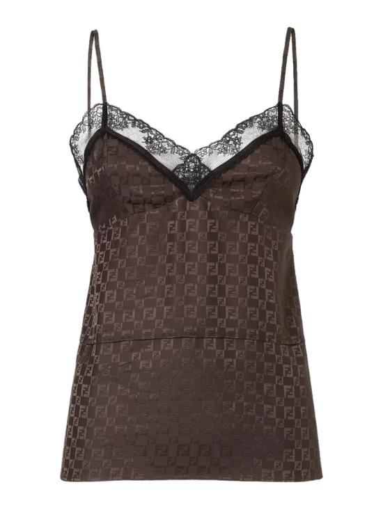 25FW 펜디 블라우스 FS9753AUQGF1T6H BROWN