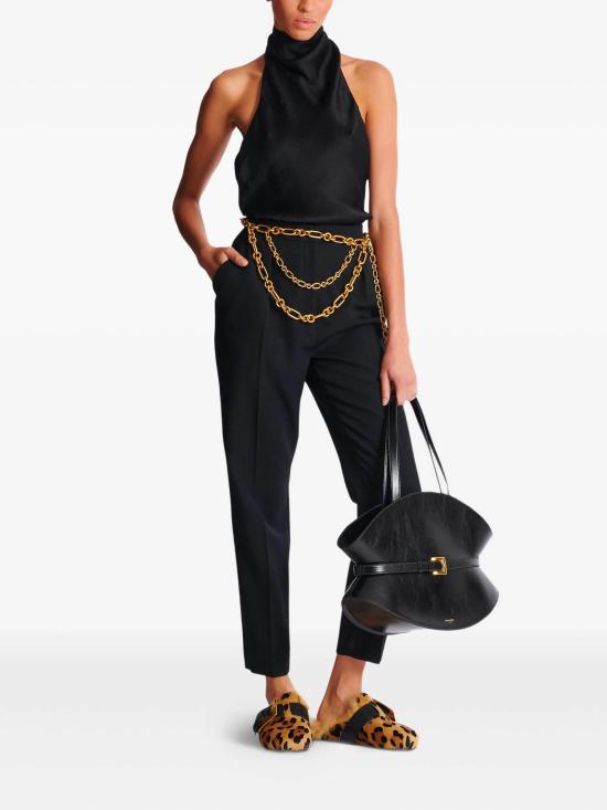 25FW 발망 블라우스 FF1AE165SE940PA BLACK - BALMAIN