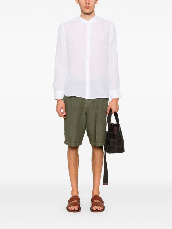 25SS 120 리노 긴팔 셔츠 32ALIM11590000115000000050 WHITE - 120 LINO