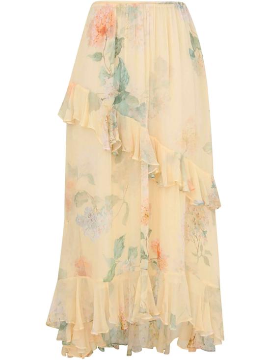 25SS 짐머만 롱 스커트 4213SS251LMNHYD YELLOW
