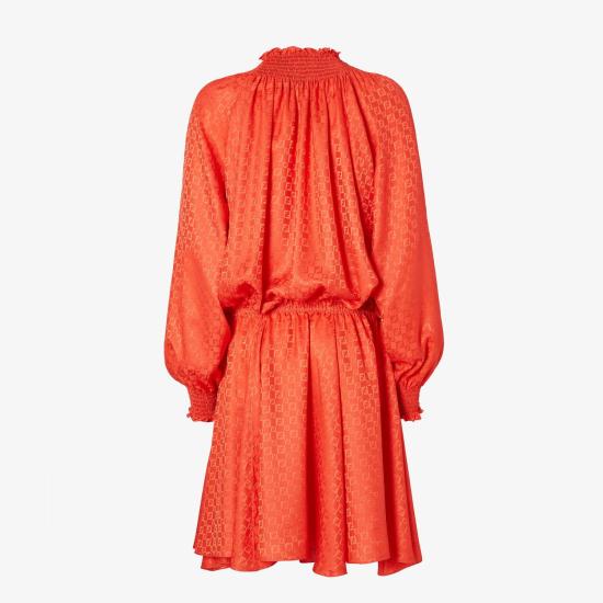 25SS 펜디 미디 원피스 FDD390AUQGF1SAX RED - FENDI