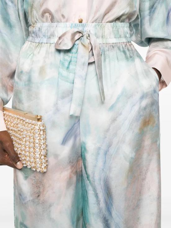 25SS 짐머만 스트레이트 팬츠 4021PS251BLUAGA CLEAR BLUE - ZIMMERMANN