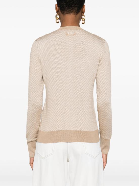 25SS 펜디 스웨터 FZE524ATPYF1RX9 BEIGE - FENDI