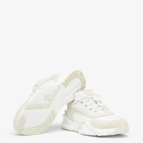  펜디 플로우 스니커즈 8E8620ASAXF1RUJ WHITE - FENDI