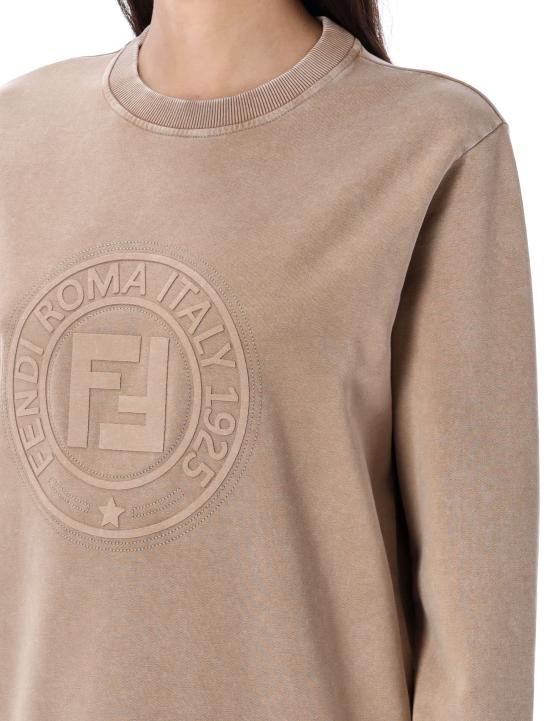 25SS 펜디 로마 스웨트셔츠 FS9724ASNHF1RX9 BEIGE - FENDI