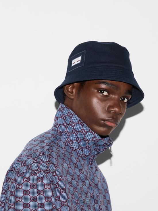 25SS 구찌 버킷햇 8174474HBDP4468 BLUE - GUCCI