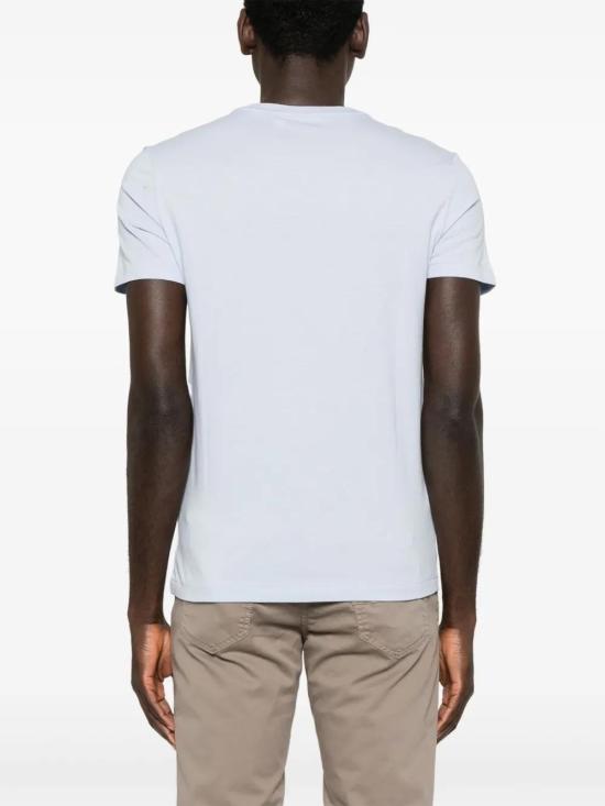 25SS 폴로 랄프로렌 포니로고 자수 반팔 티셔츠 710671438418 CLEAR BLUE - POLO RALPH LAUREN