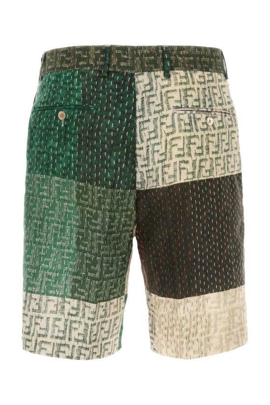 25SS 펜디 스트레이트 팬츠 FB0821AU73F1RFY MULTICOLOUR - FENDI