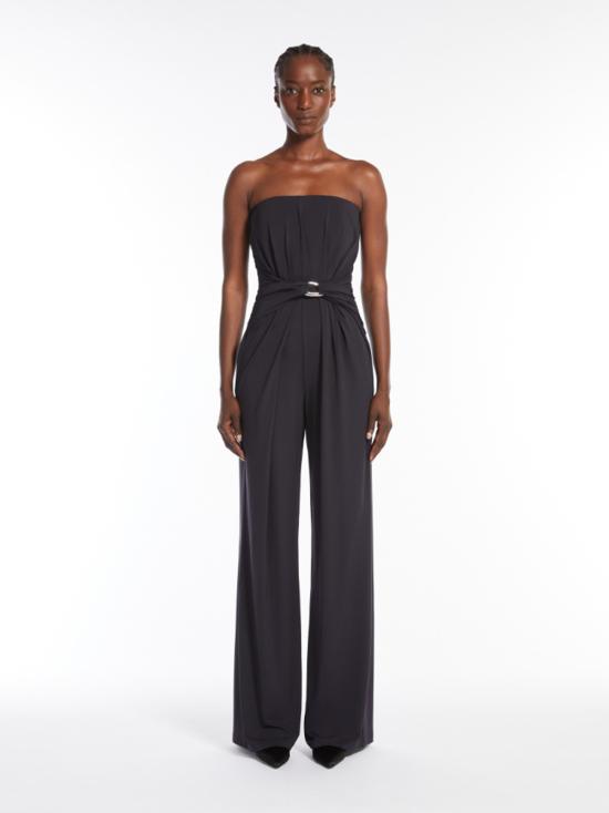 25SS 막스마라 미디 원피스 2511641014600005 BLACK - MAX MARA