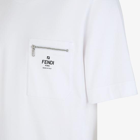 25SS 펜디 반팔 티셔츠 FY0936ARYRF0QA0 WHITE - FENDI