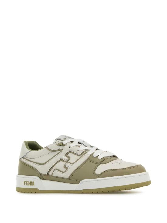  펜디 매치 레더 로우탑 스니커즈 7E1643AOMNF1RT4 GREEN - FENDI