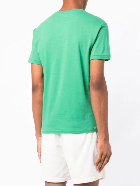 25SS 폴로 랄프로렌 포니로고 자수 반팔 티셔츠 710671438409 GREEN - POLO RALPH LAUREN