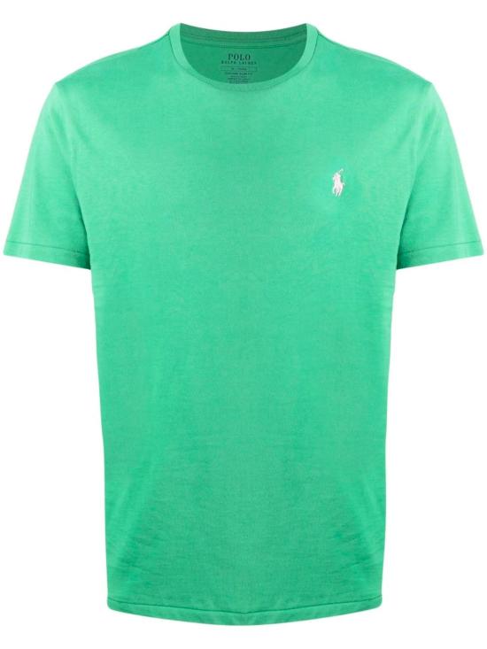 25SS 폴로 랄프로렌 포니로고 자수 반팔 티셔츠 710671438409 GREEN