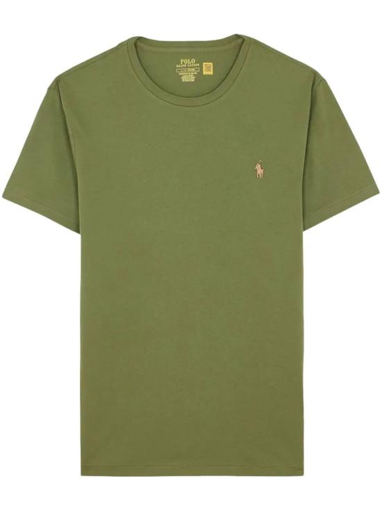 25SS 폴로 랄프로렌 포니로고 자수 반팔 티셔츠 710671438389 GREEN