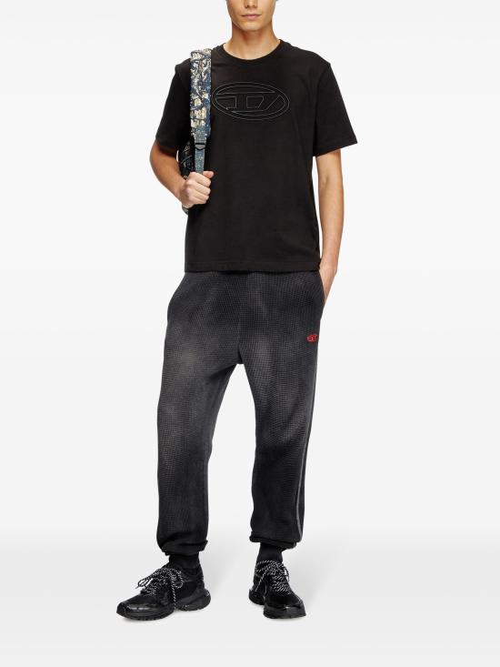 25SS 디젤 반팔 티셔츠 A174020NJBM9XX BLACK - DIESEL