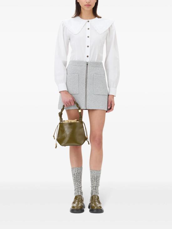 25SS 가니 스커트 K2366018 SILVER - GANNI