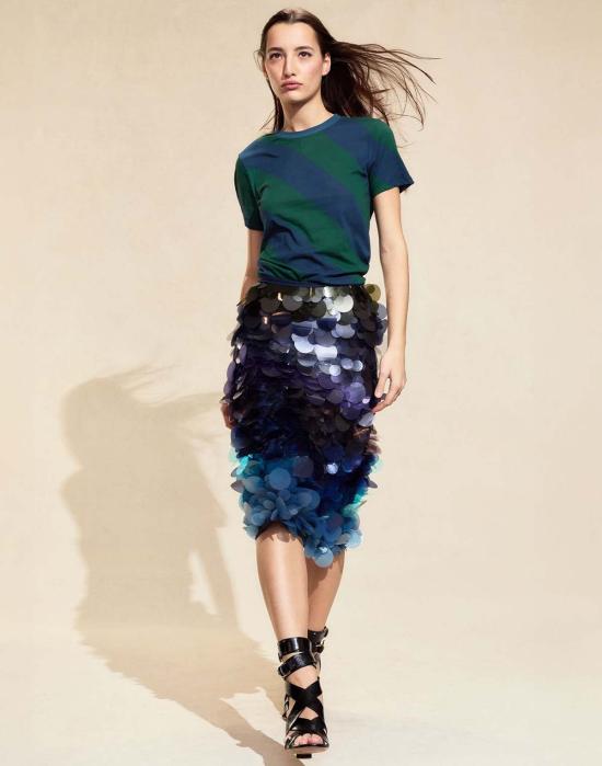  신시아 로리 데님 스커트 신시아 로울리 오로라 스커트 은츠키