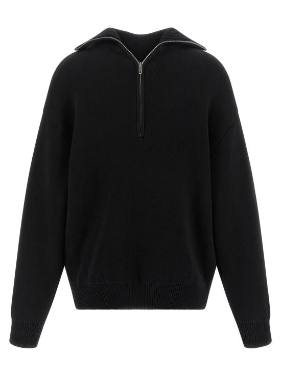 25FW 발렌시아가 백투프론트 터틀넥 스웨터 848840T34211000 Black - BALENCIAGA