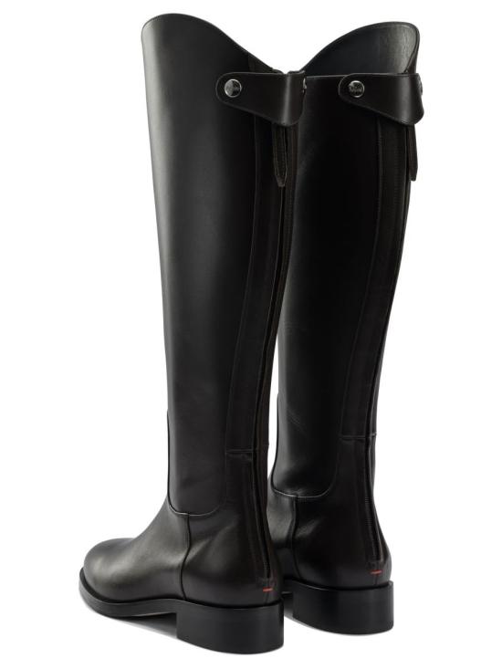 25FW 에이드 부츠 HECTORCALF LEATHERMOKA BROWN - AEYDE