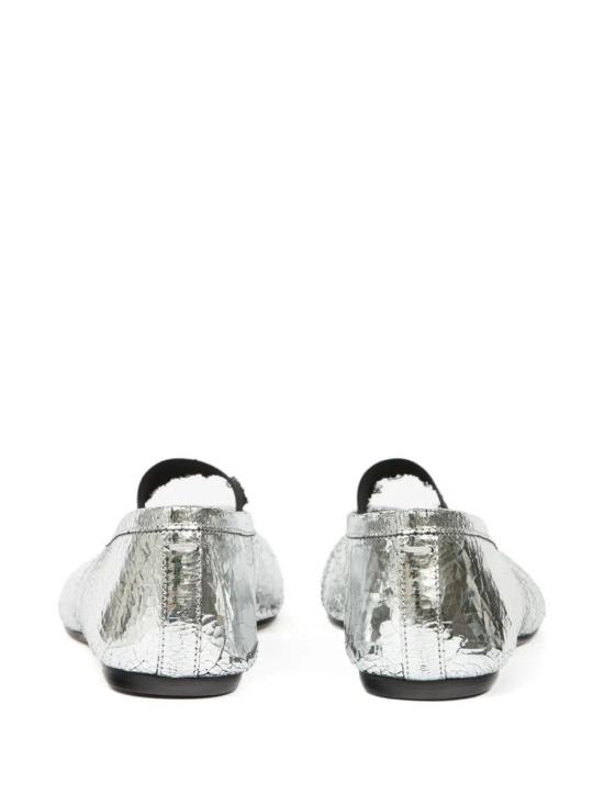 25FW 마르지엘라 플랫 슈즈 S39WZ0113P7456 H7730 SILVER BLACK - MAISON MARGIELA