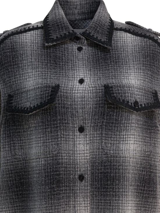 25FW 골든구스 숏 원피스 GWP02356P00215760618 GREY - GOLDEN GOOSE