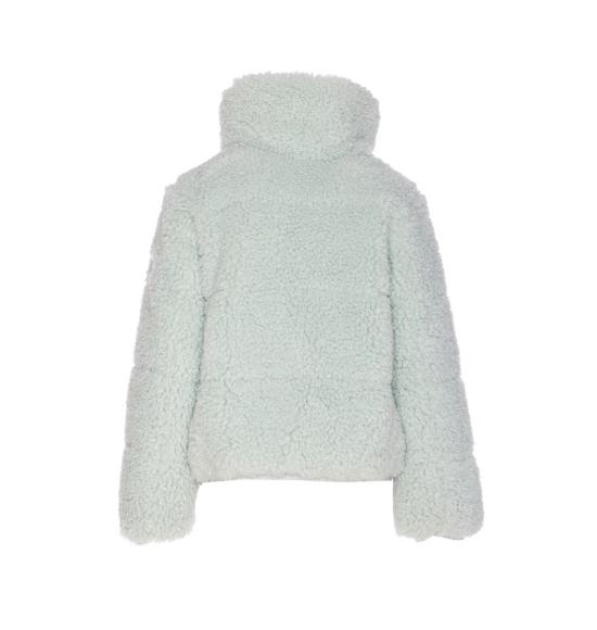 25FW 세이브더덕 Kennie 케니 페이크 퍼 푸퍼 자켓 D31990WCURL2190067 BLUE - SAVE THE DUCK