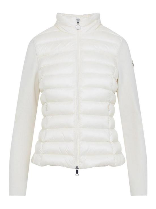  몽클레어 패딩 울 집업 가디건 K20939B00019M1122034 Beige