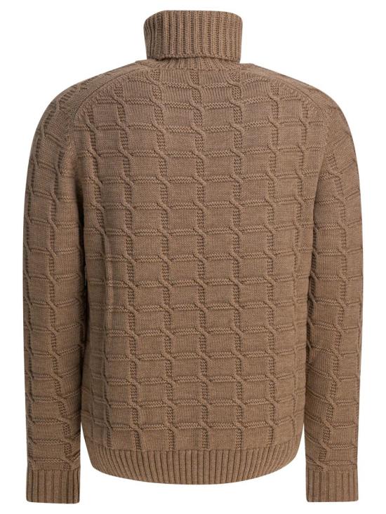 25FW 자노네 터틀넥 810255ZN270Z4210 Beige - ZANONE