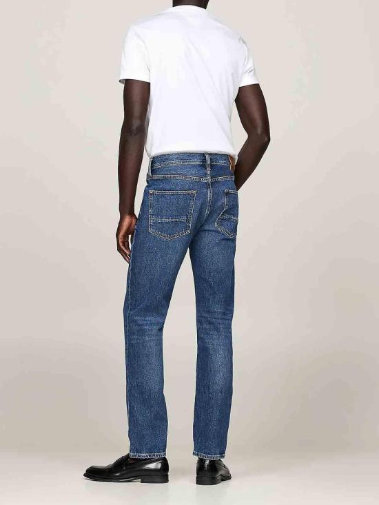  타미힐피거 스트레이트 팬츠 MW0MW373701BF Blue - TOMMY HILFIGER