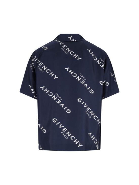 25FW 지방시 긴팔 셔츠 BM616J1673410 BLUE - GIVENCHY