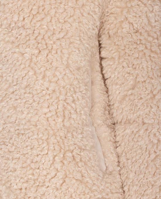 25FW 세이브더덕 Kennie 케니 페이크 퍼 푸퍼 자켓 D31990WCURL2140034 Beige - SAVE THE DUCK