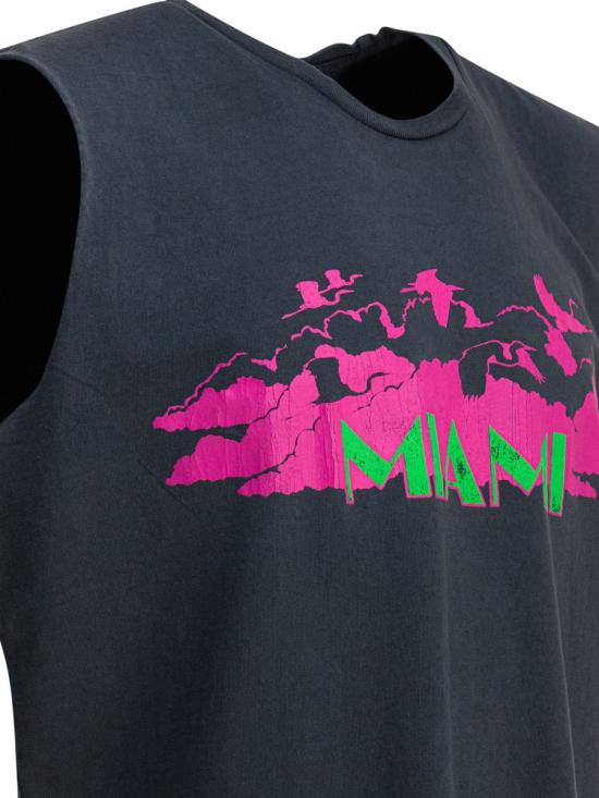 25FW 갤러리 디파트먼트 민소매 티셔츠 CST 10248OCEAN WASH BLACK GREY - GALLERY DEPT