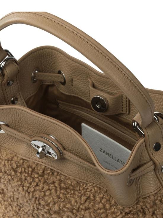 25FW 자넬라토 토트백 MONDA DOLLY S0689801110000Z0221 BROWN - ZANELLATO