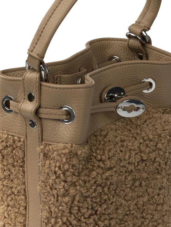 25FW 자넬라토 토트백 MONDA DOLLY S0689801110000Z0221 BROWN - ZANELLATO