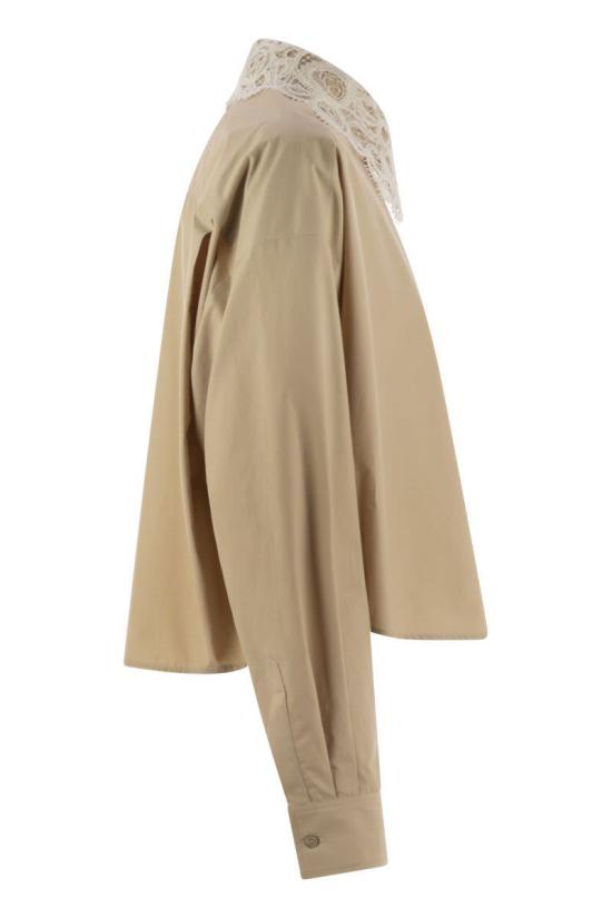 25FW 파비아나 필리피 셔츠 CAD215F313L571 0157 Beige - FABIANA FILIPPI