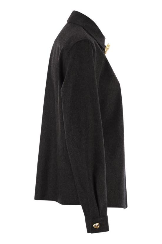 25FW 파비아나 필리피 셔츠 CAD225F312D186 8070 Grey - FABIANA FILIPPI