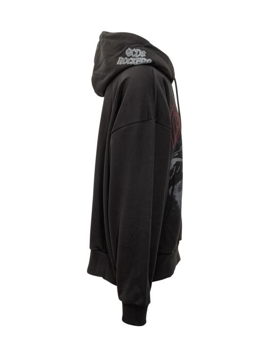 25FW 지씨디에스 긴팔 티셔츠 B2CM1907JE7 99 BLACK - GCDS