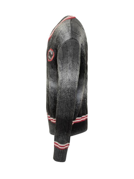 25FW 지씨디에스 스웨터 B2CM1701KJ3 95 GREY - GCDS