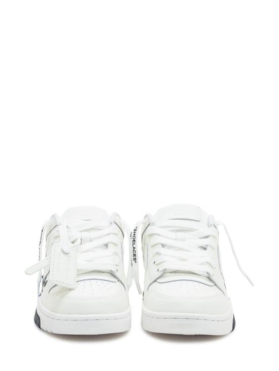 25FW [키즈] 오프화이트 스니커즈 OGIA007F25LEA002 0149 WHITE DARK BLUE - OFF WHITE