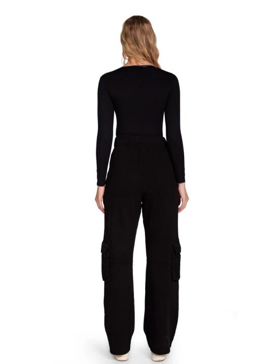  레스 티엔 긴팔 티셔츠 레티엔단 딥 롱슬리브 제트블랙 - LES TIEN