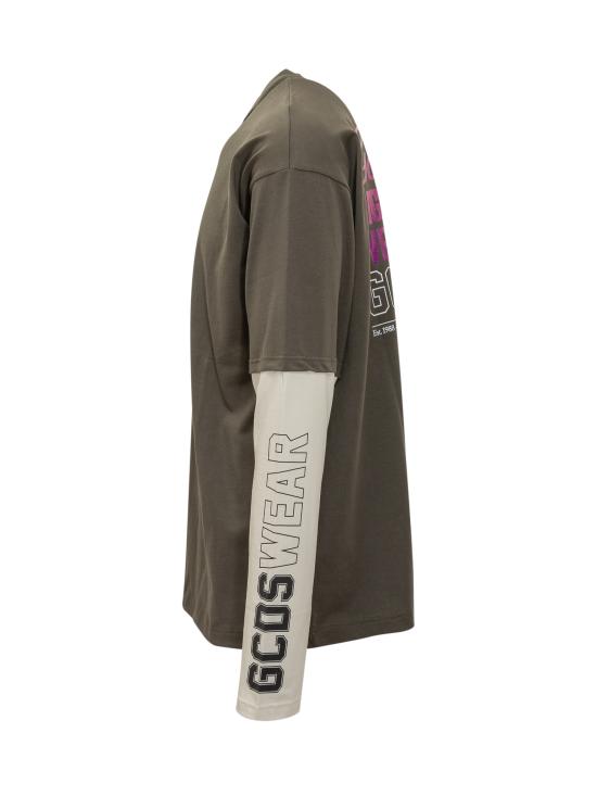 25FW 지씨디에스 반팔 티셔츠 B2CM2206JF1 88 MILITARY GREEN - GCDS