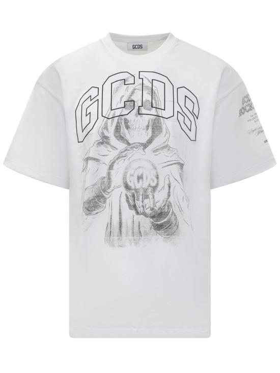 25FW 지씨디에스 반팔 티셔츠 B2CM2317JF1 10 BRIGHT WHITE