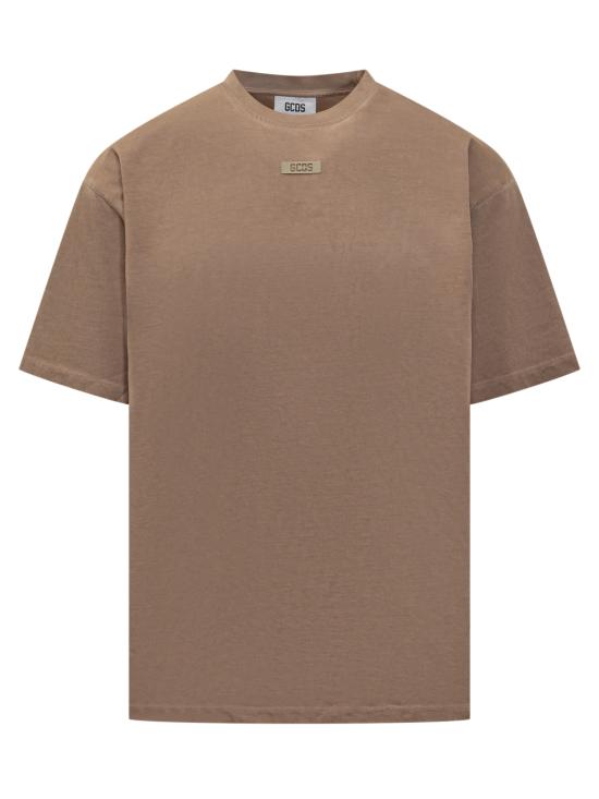 25FW 지씨디에스 반팔 티셔츠 B2CM2313JF1 30 BEIGE TAUPE