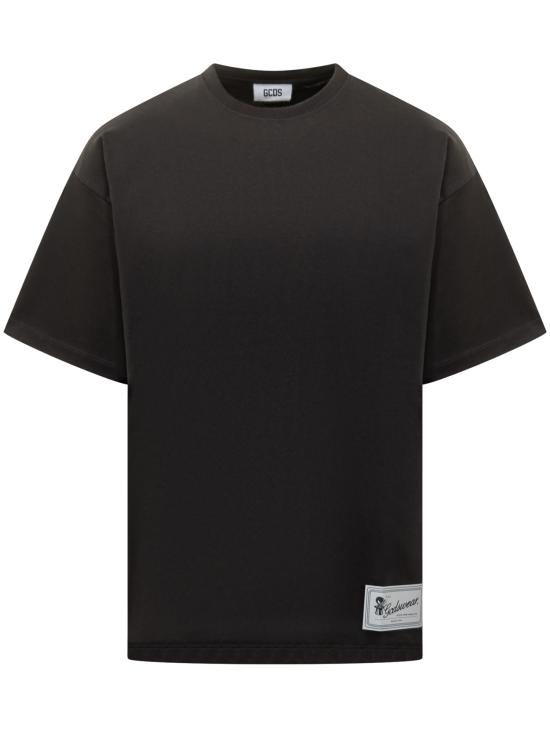 25FW 지씨디에스 반팔 티셔츠 B2CM2311JF1 99 BLACK