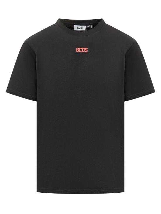 25FW 지씨디에스 반팔 티셔츠 A1OM2312JA4 99 BLACK RED