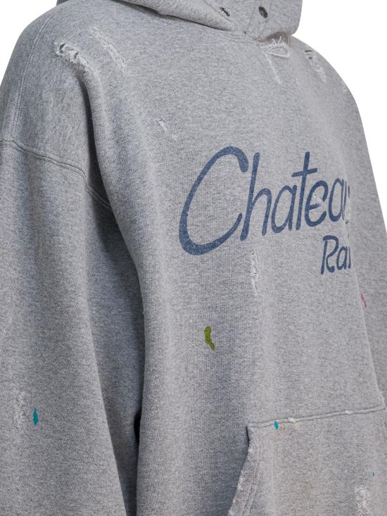  갤러리 디파트먼트 후드 티셔츠 DCRH50028 HEATHER GREY DOM - GALLERY DEPT